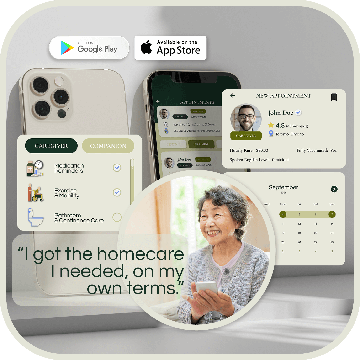 Senior Care Toronto Header